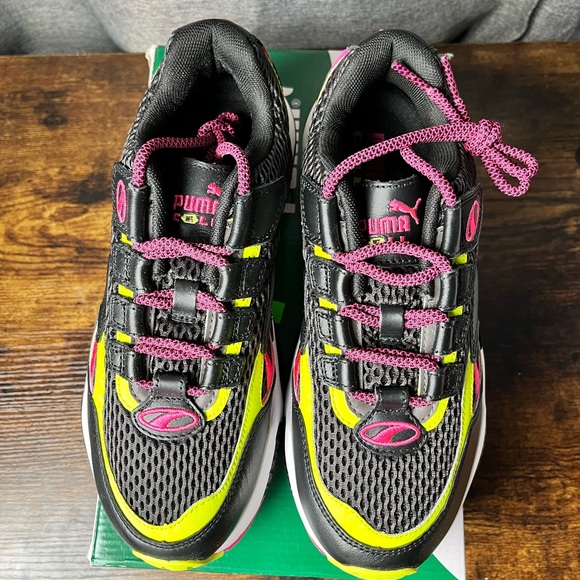 New Puma Cell Venom Fresh Mix Womens Sneakers Shoes Casual - Black - Picture 4 of 9